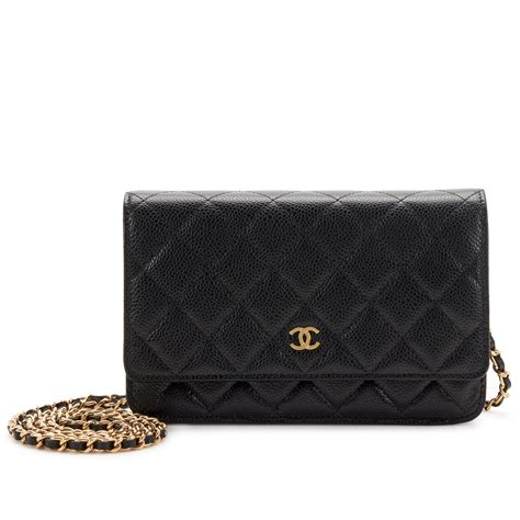 black quilted chanel wallet gold cc|authentic Chanel wallet.